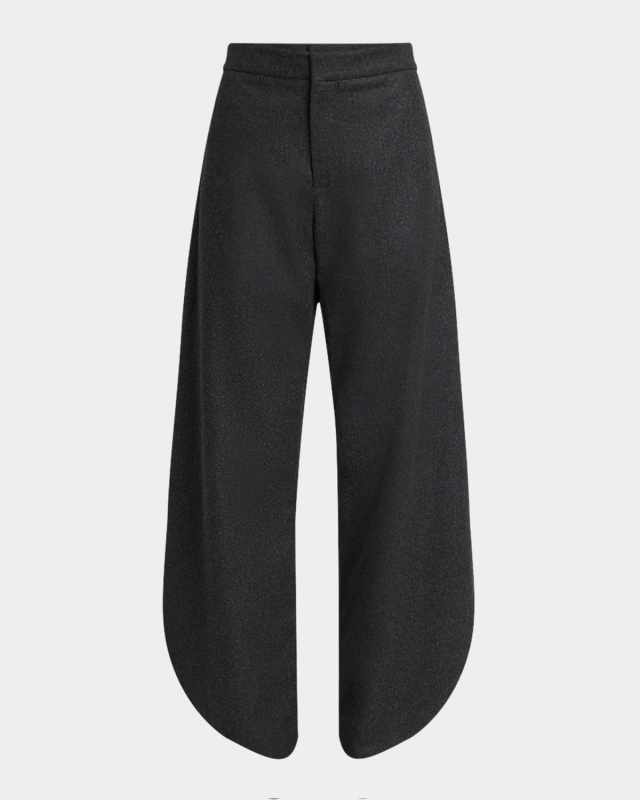 Wool Flannel Petal Pants